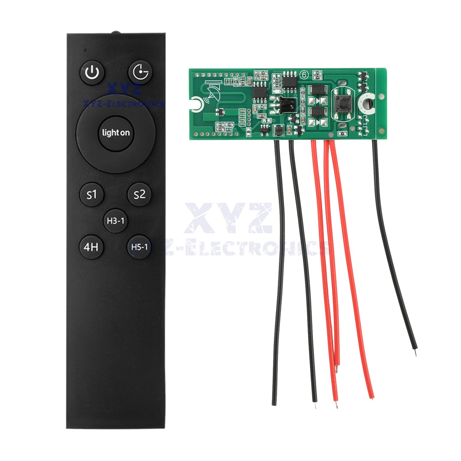 3.2V 3.7V Remote Control Solar Street Light Circuit Board Controller Drive Board
