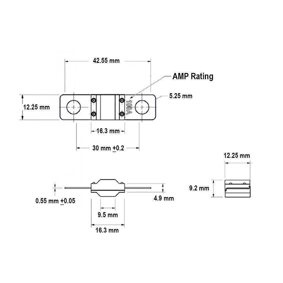 MIDI / AMI Fuse MultiPack 30A 40A 50A 60A 70A 80A 100A 125A 150A 175A 200A