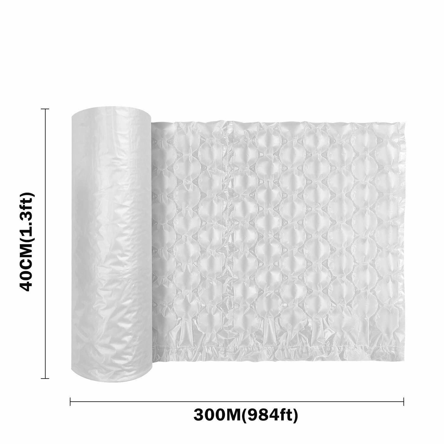 984ft x 12″ x16″ Air Cushion Machine Film Packaging Roll – Small Bubble Roll
