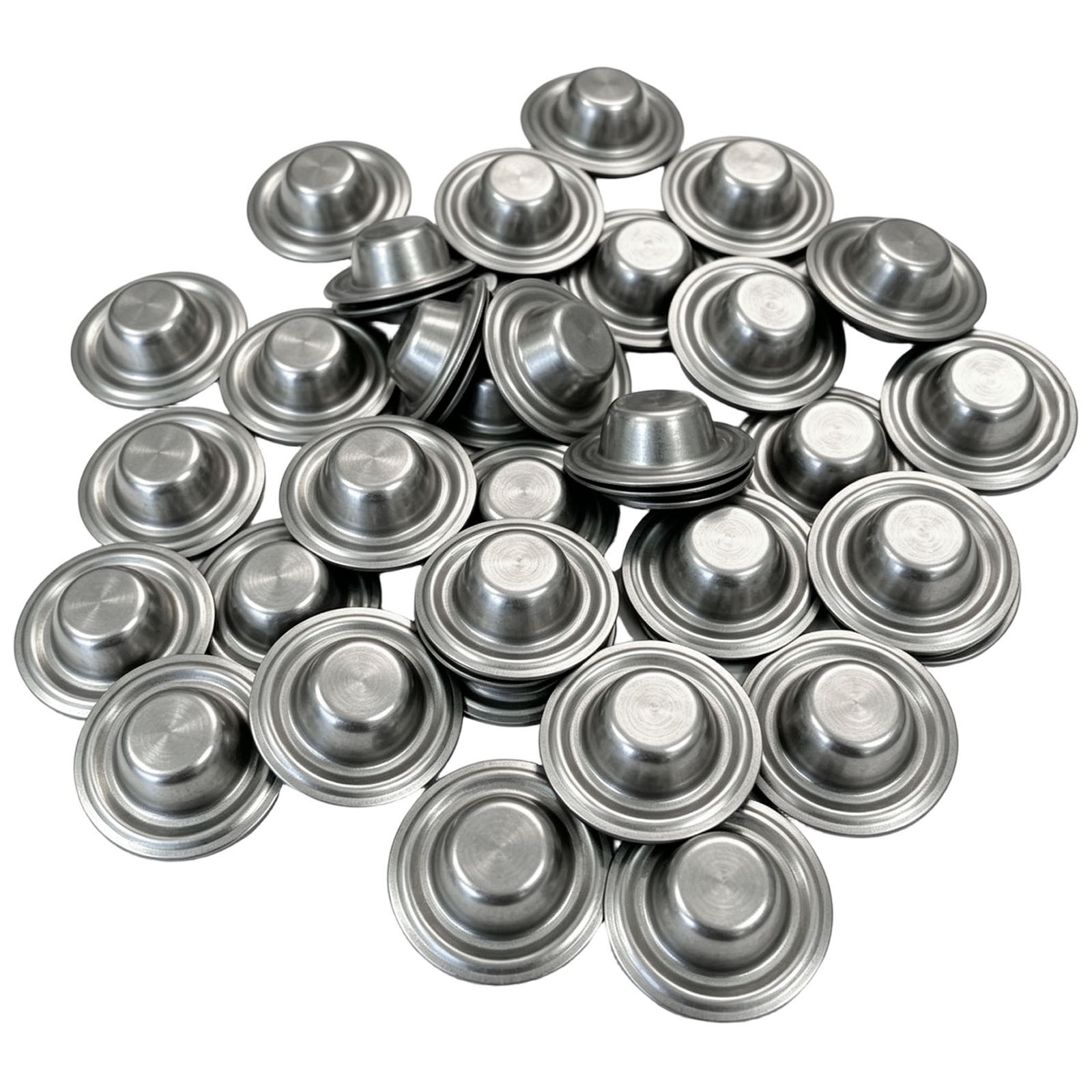 50PCS Aluminum Metal Roof Caps No Screw Removal Watertight Seal for Leaks