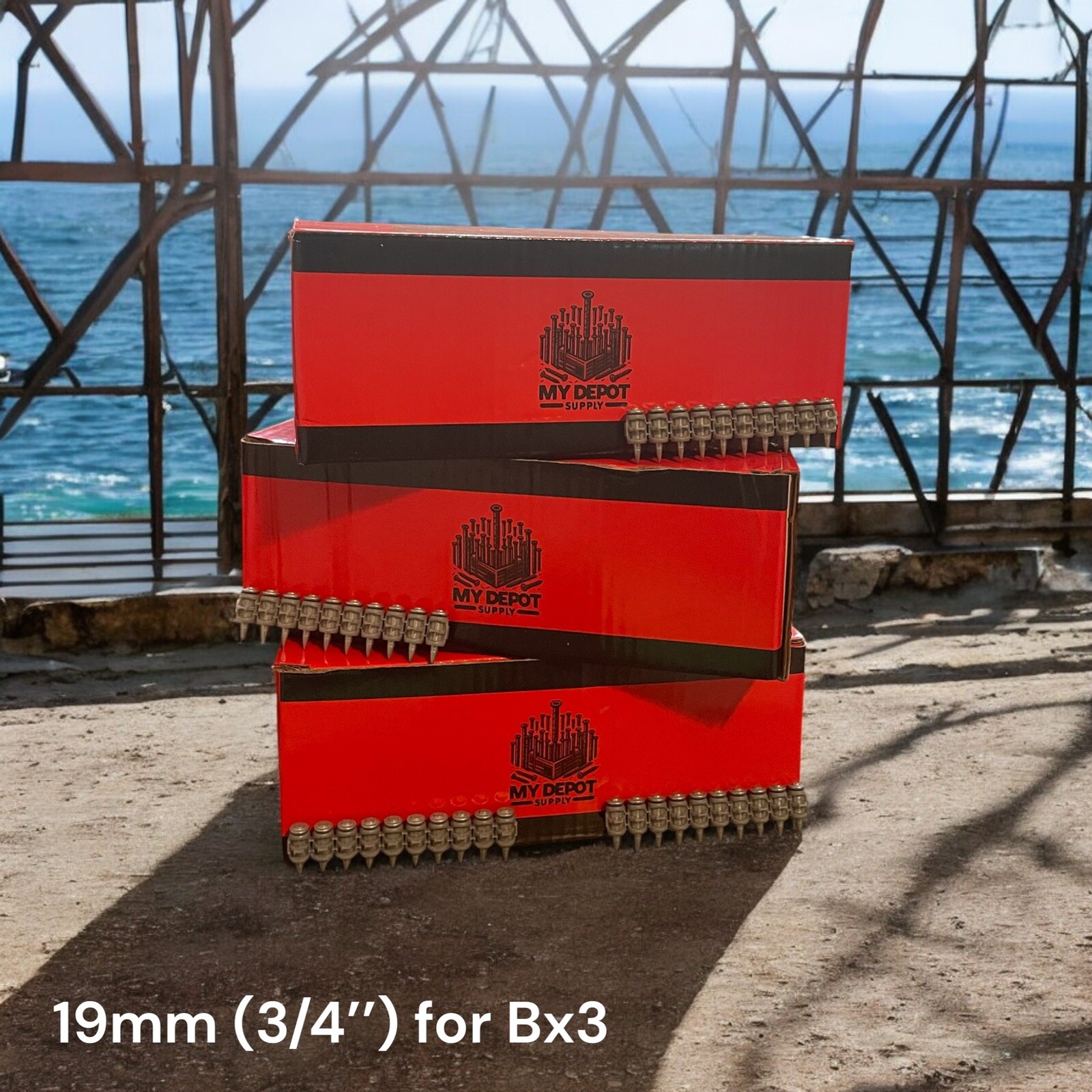 1000x Concrete Nails for Hilti Bx3 (19mm) -Pins For Hilti Bx3 Concrete pins
