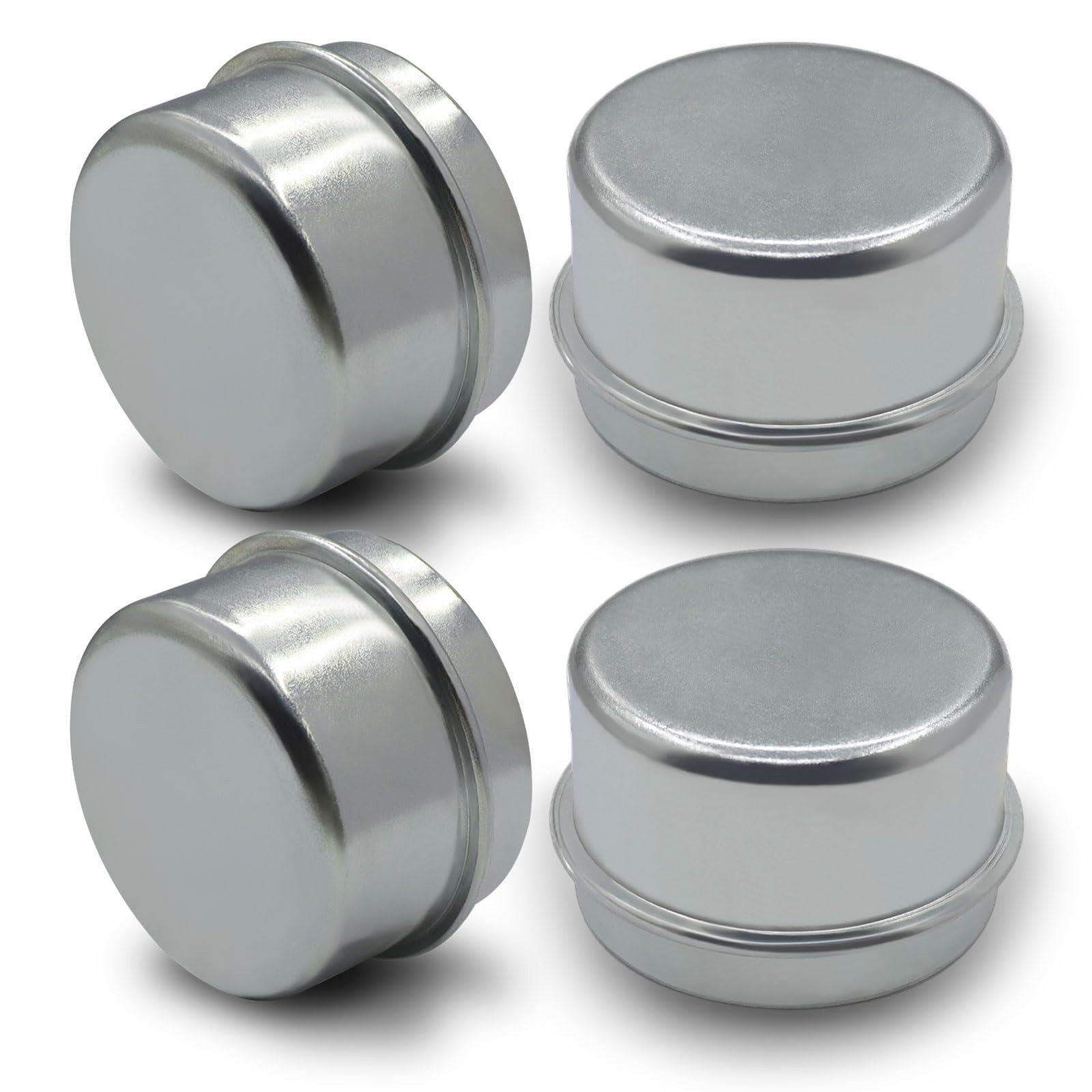 4 Pcs 1.78″ Trailer Bearing Dust Cap Grease for 3/4″ 4PCS-1.78 Hub