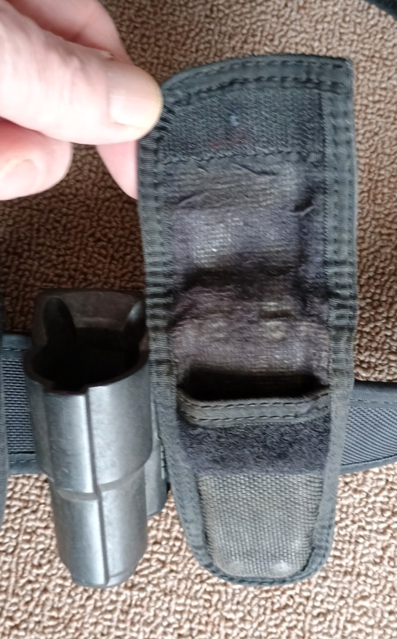 Don Hume Duty Belt Police Tactical Security Utility Nylon With Accessories Cuffs
