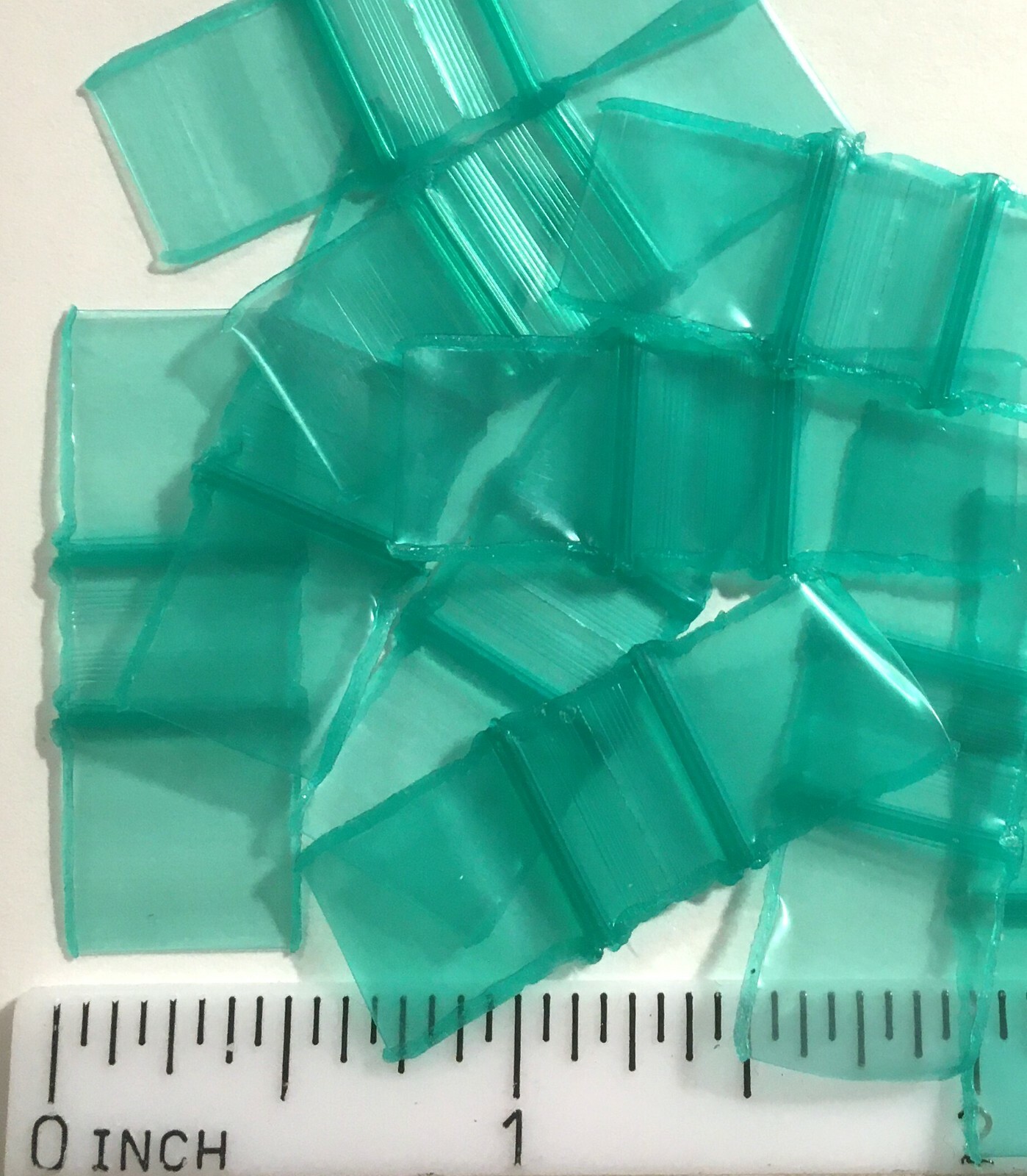 100 Green Apple Baggies 0.5 x 0.5 inch tiny zip bags 1212 EZ Open