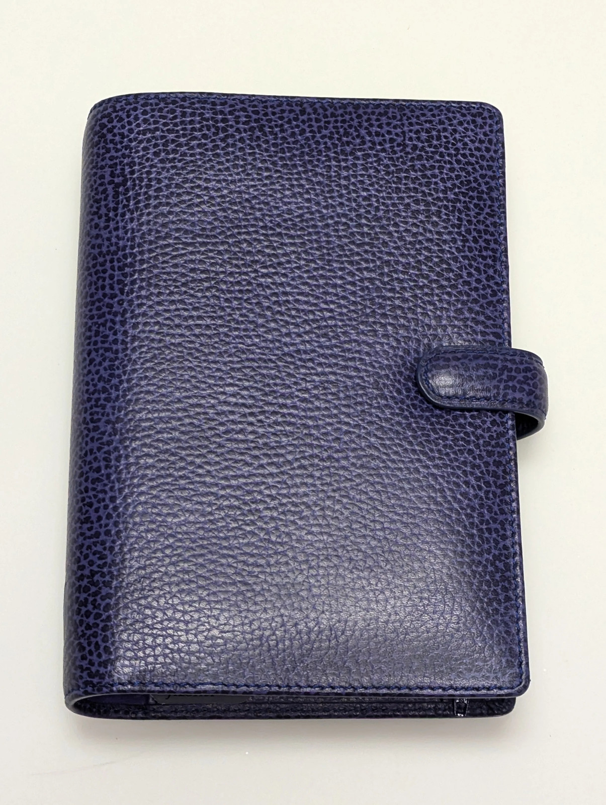 Filofax Finsbury Personal Electric Blue Leather Agenda New (#022499)