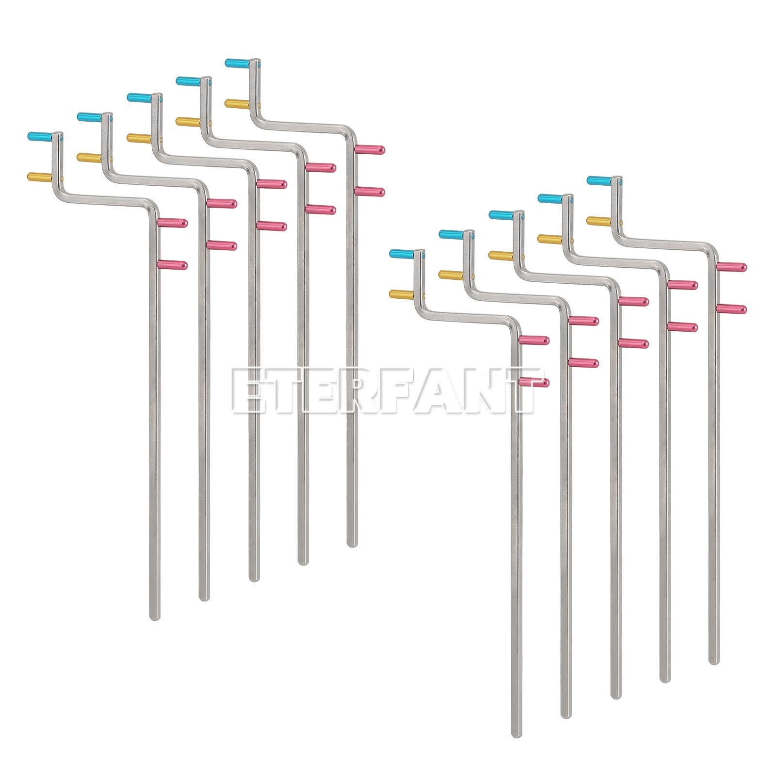 20xUniversal Aiming Arm Color Coded Rinn XCP-ORA Style X-Ray Positioning System