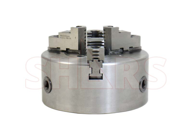 Shars CS83-D6 8″ 3 Jaw D1-6 Cast Steel Self Centering Scroll Lathe Chuck NEW R[