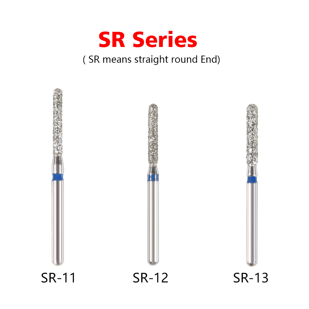 Fresas diamante Dental para agarre fricción pieza de mano de alta FG1.6mm SKYSEA