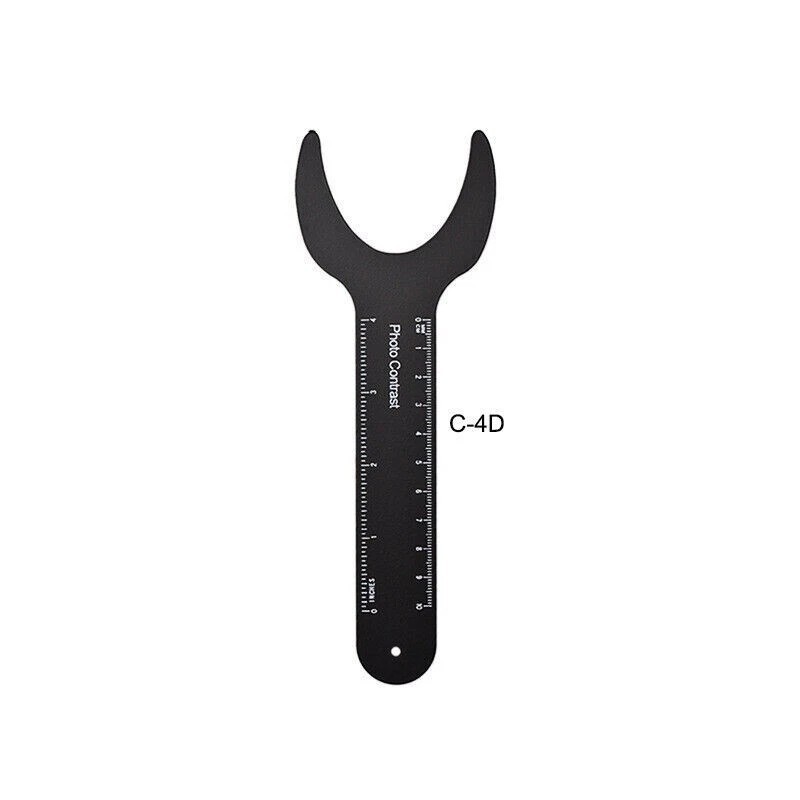 6Pcs/Kit Dental Oral Photo Palatal Photography Contrastors Black Background Tool