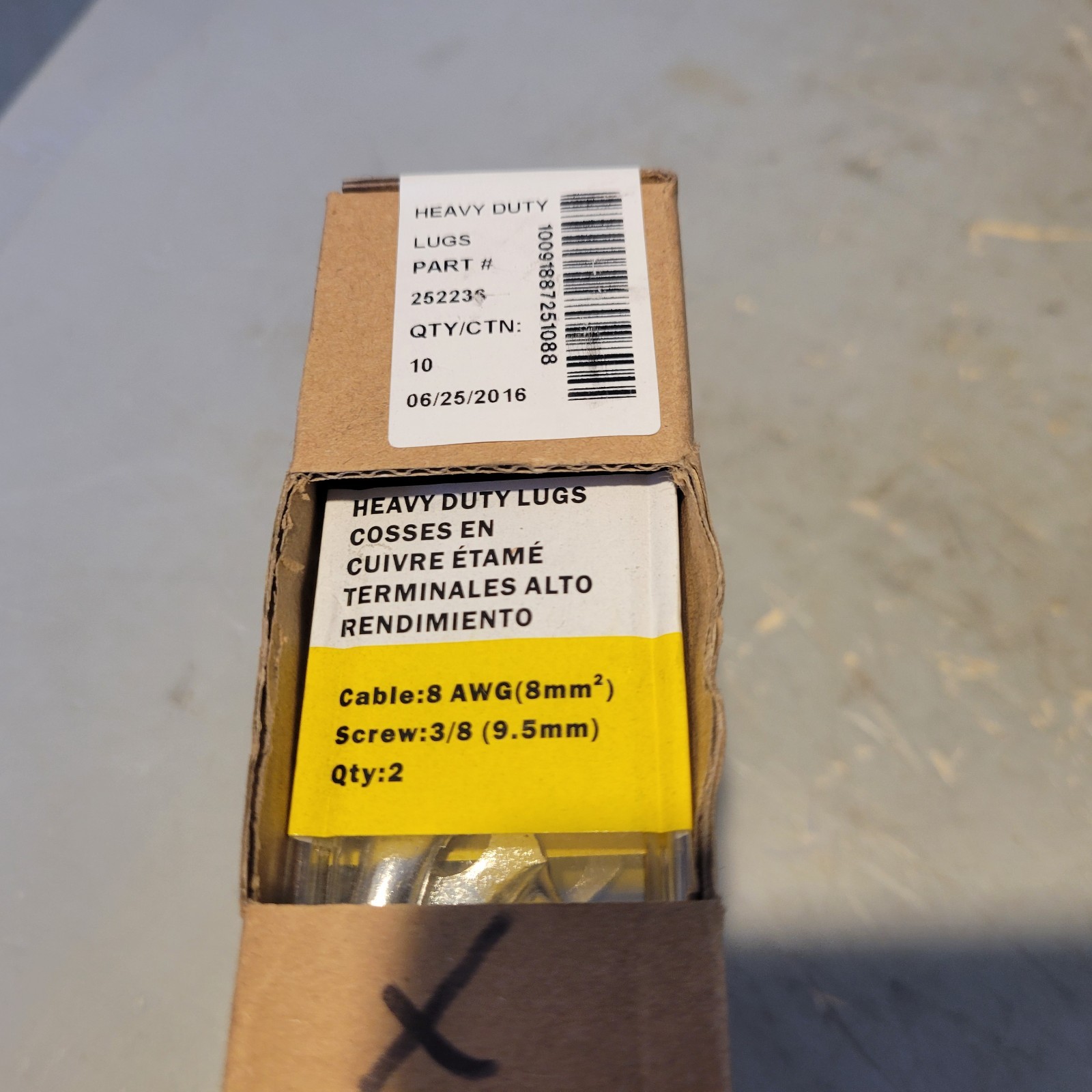 Variety Value Pack (7 BOXES) Ancor Heavy Duty Lugs, 120 LUGS