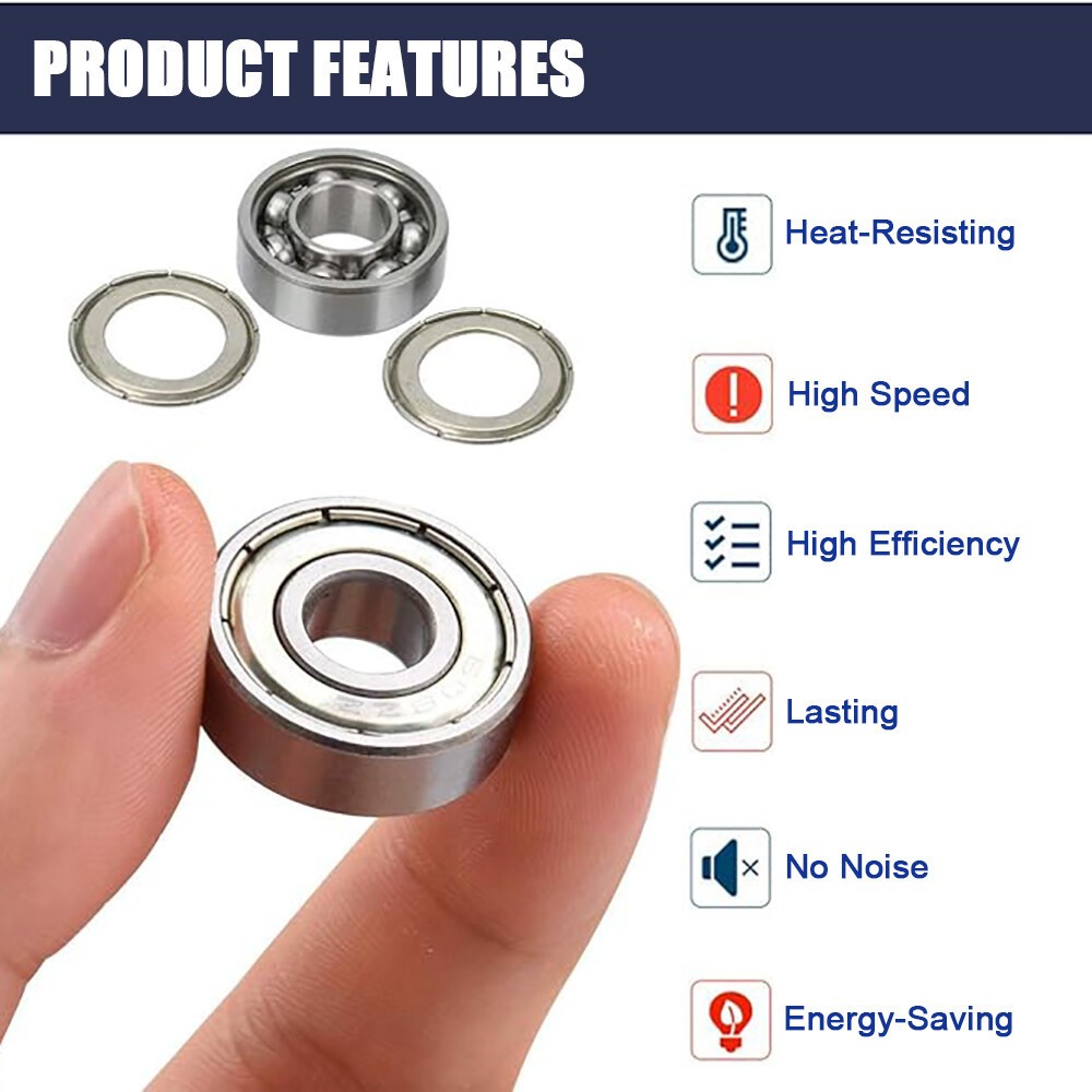 ZZ or 2RZ HCH Bearings Deep Groove Ball Bearing,604 to 6906 – Models Complete