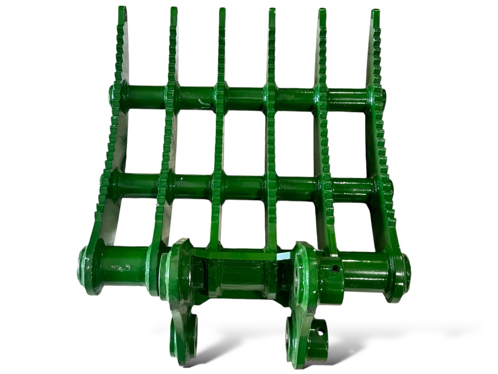 JMA 24in Mini Excavator Root Rake 4.5-6.5 Ton 45mm Pin-On Land Clearing Grapple