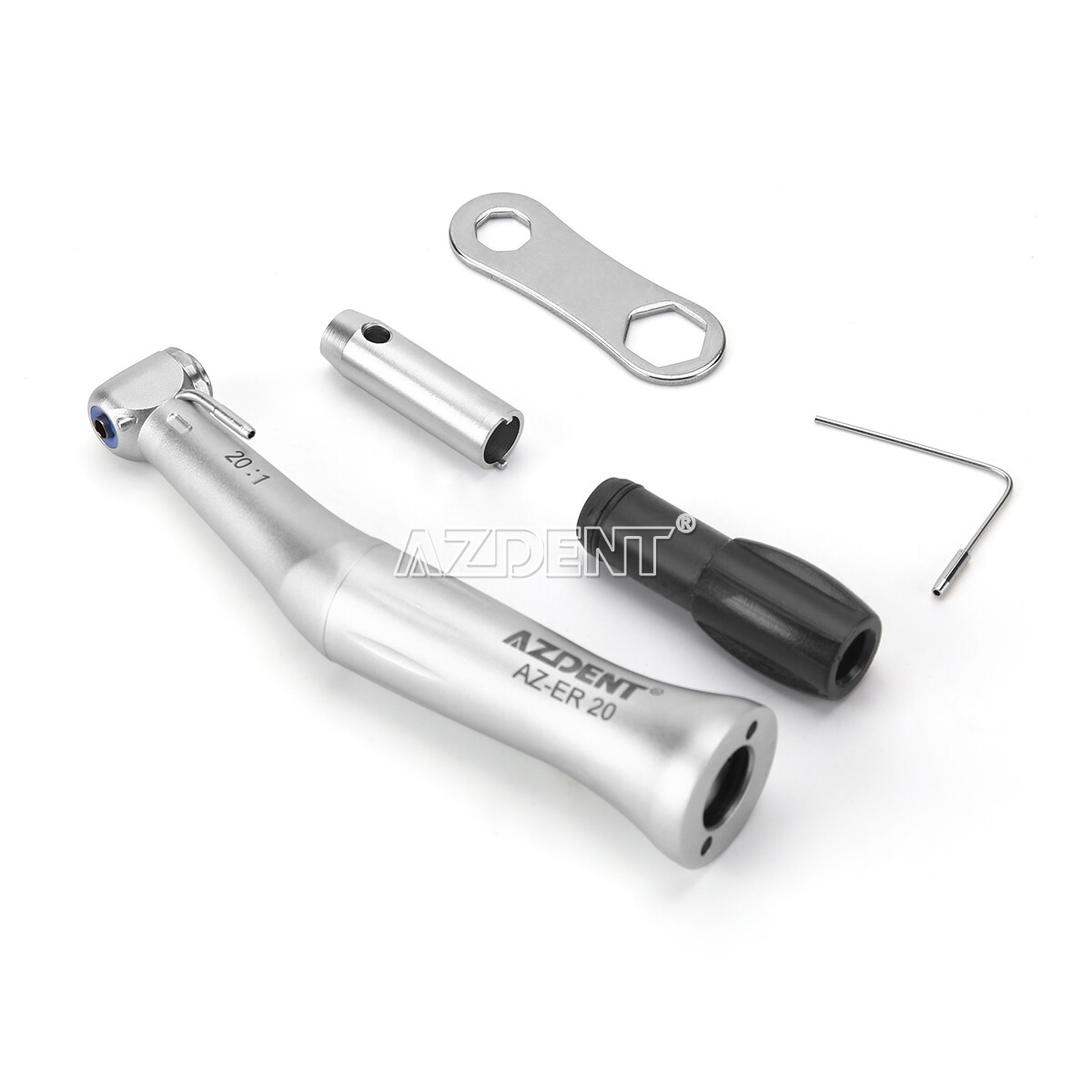 Dental 20:1 Implant Reduction Contra Angle Handpiece/Irrigation Tube Fit WH