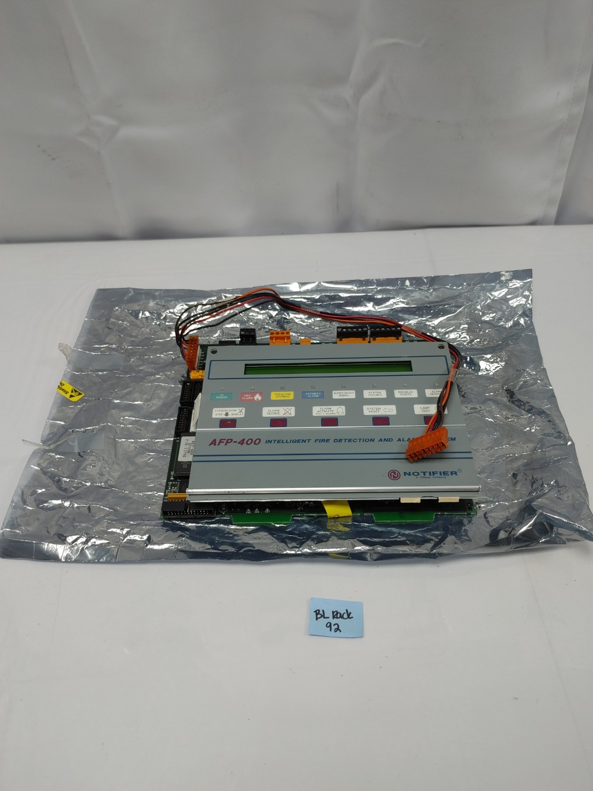 Notifier AFP-400 Intelligent Fire Alarm CPU-400