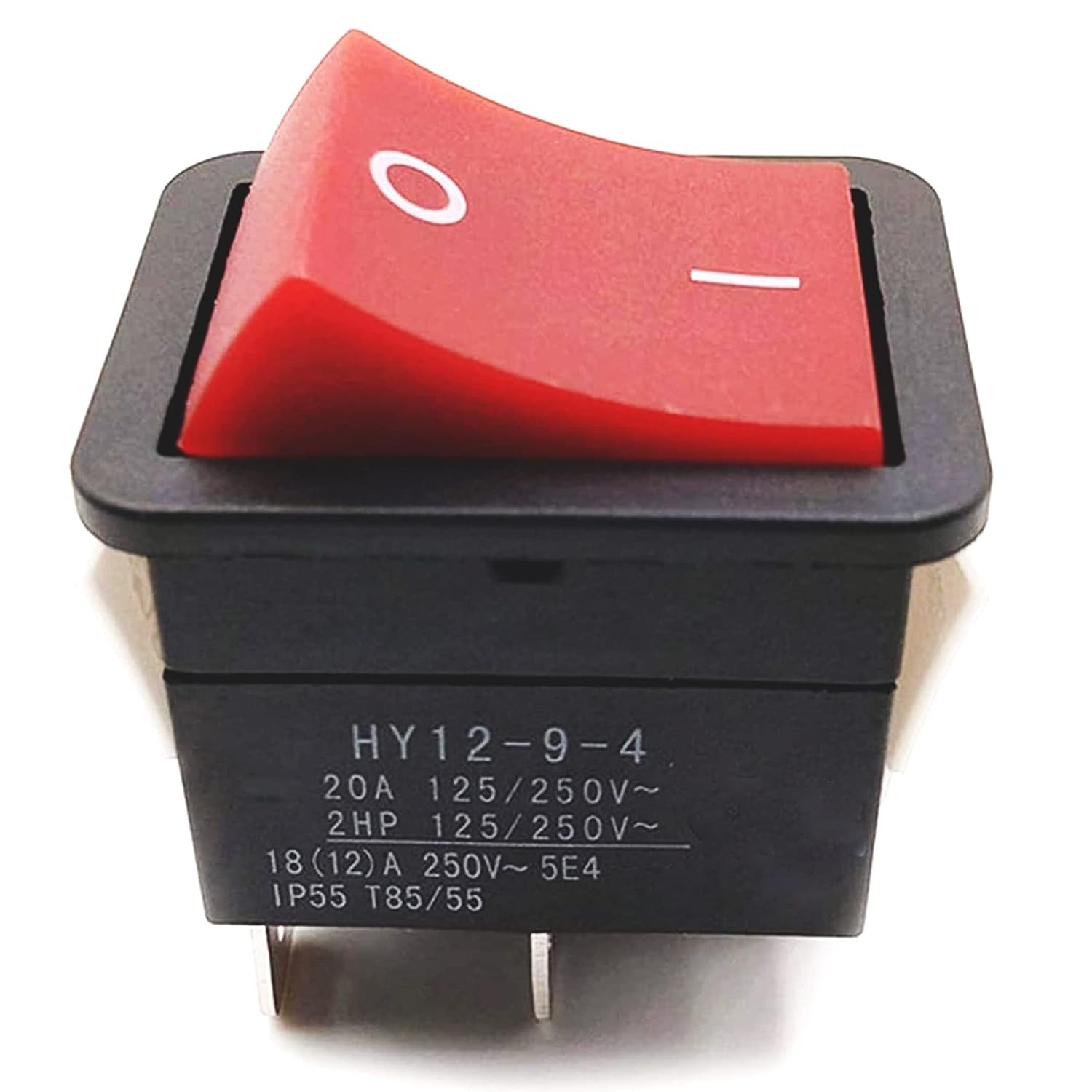 HY12-9-4 Rocker Switch On/Off Pushbutton 4 Pin IP55 T85HY12-9-4 for…