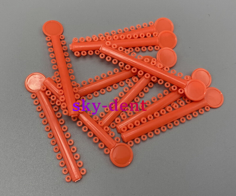 1040pcs/pack Dental Orthodontic Elastic Ligature Ties Bands for Brackets Brace