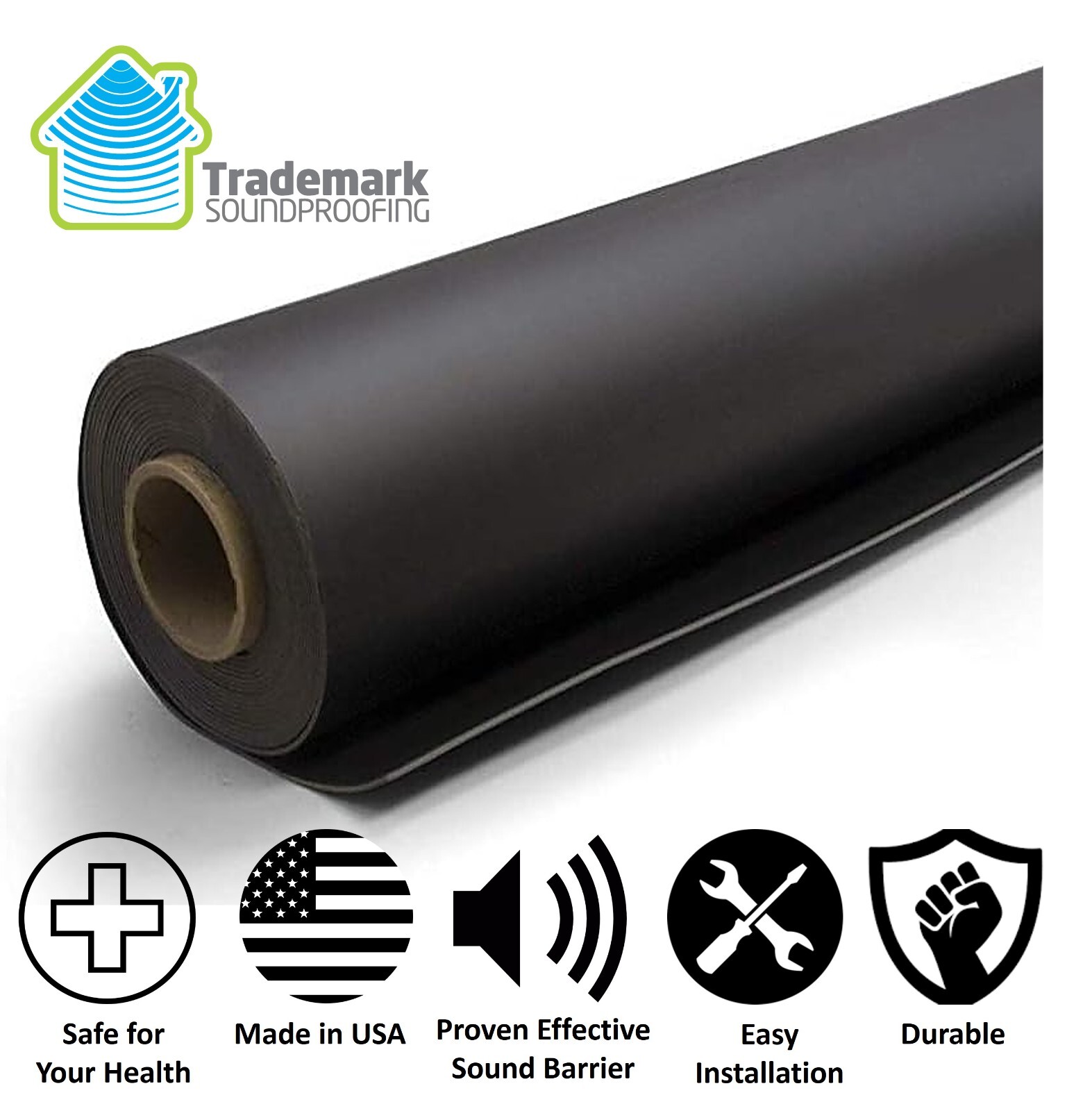 1lb Mass Loaded Vinyl 4′ x 10′ – 40 sf. MLV
