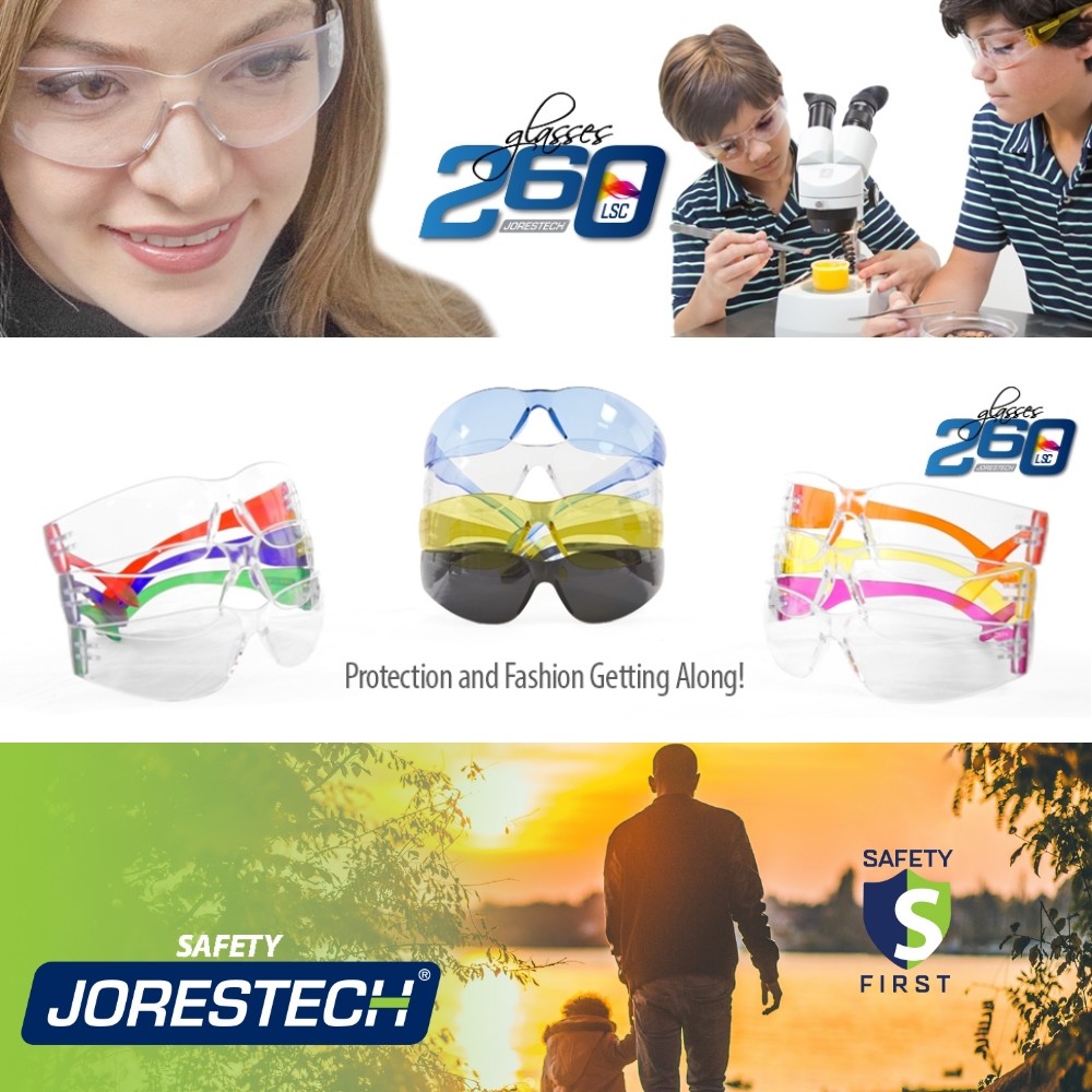 12 PAIR JORESTECH UV LENS LOT SAFETY GLASSES BULK NEW VARIETY COLORS