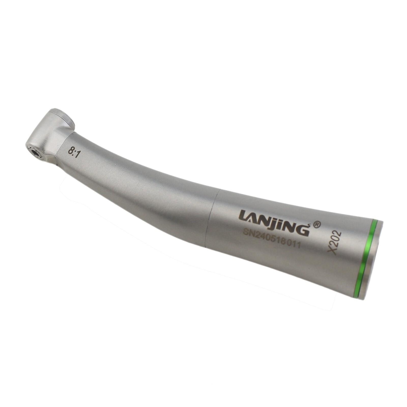 Dental 8:1 Endo Handpiece For Elements Motor Endodontic Contra Angle Push Button