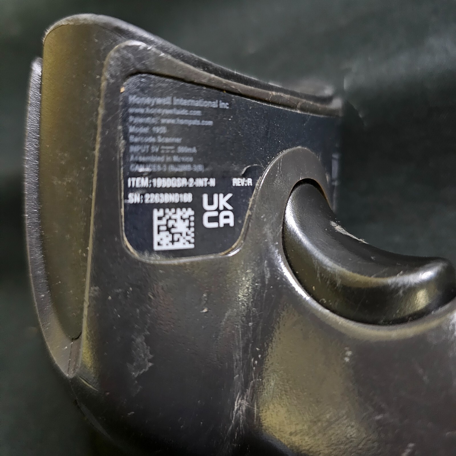 Honeywell 1950GSR-2-INT-N Wired USB HandHeld 2D BarCode Scanner Blk SEE PHOTOS