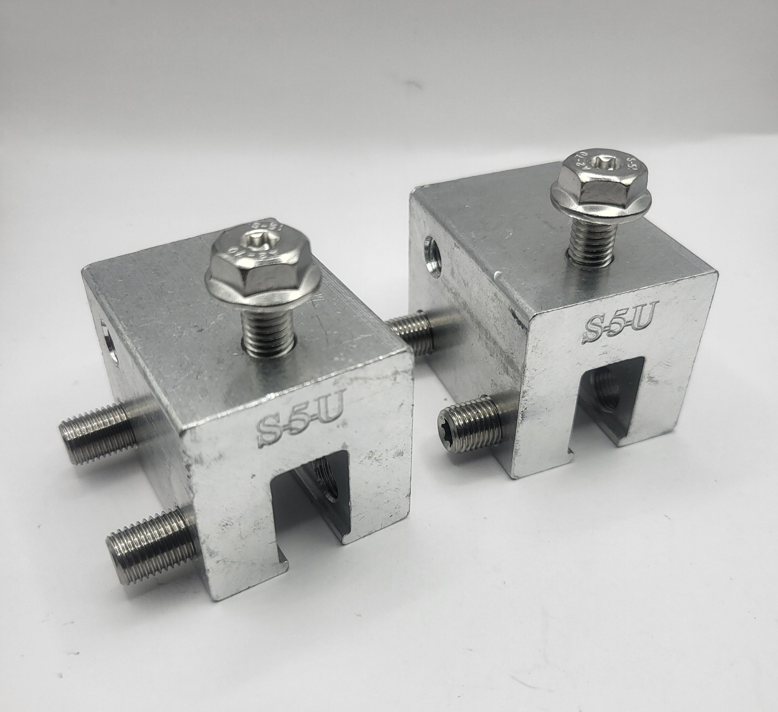 S-5! S-5-U Clamp Size U Universal Clamp for Standing Seam (Set Of 2) New