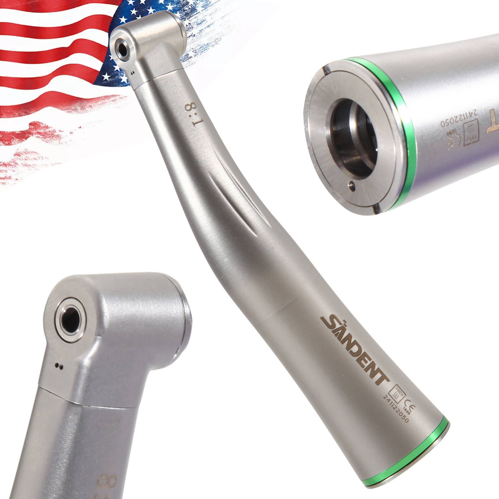 SANDENT Dental 8:1 Endodontic Handpiece Contra Angle Kavo NSK SybronEndo Mini ET