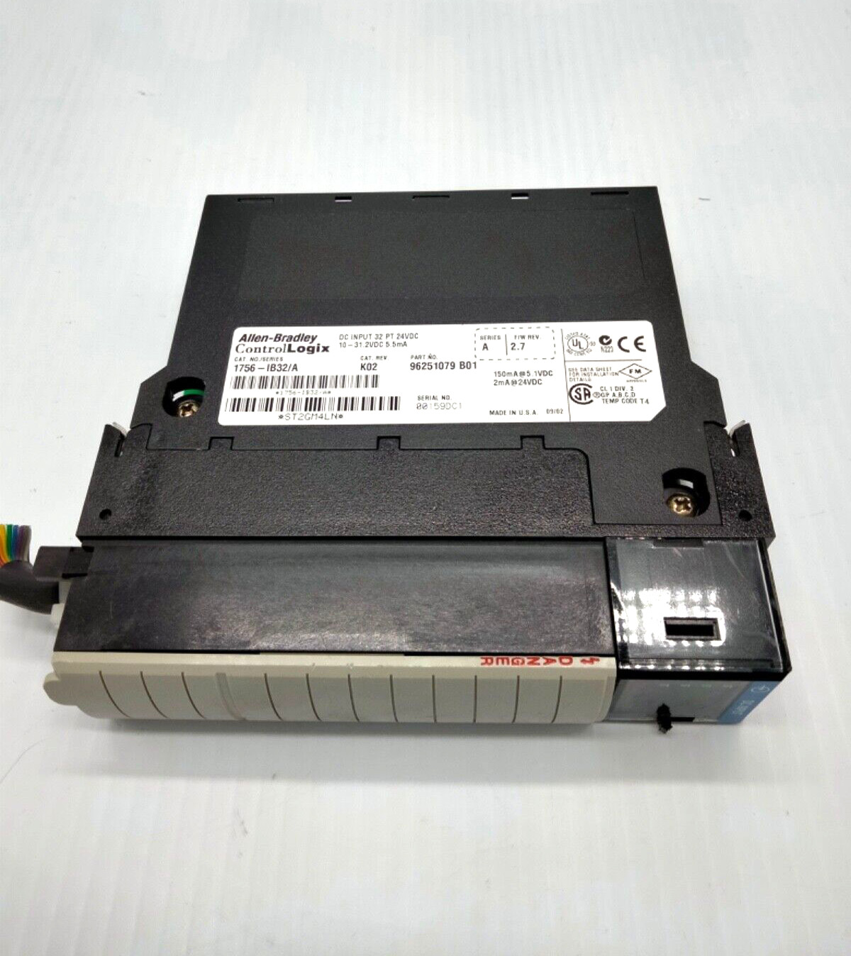 Allen Bradley 1756-IB32/A ControlLogix 32-Point Digital 10-31V DC Input Module