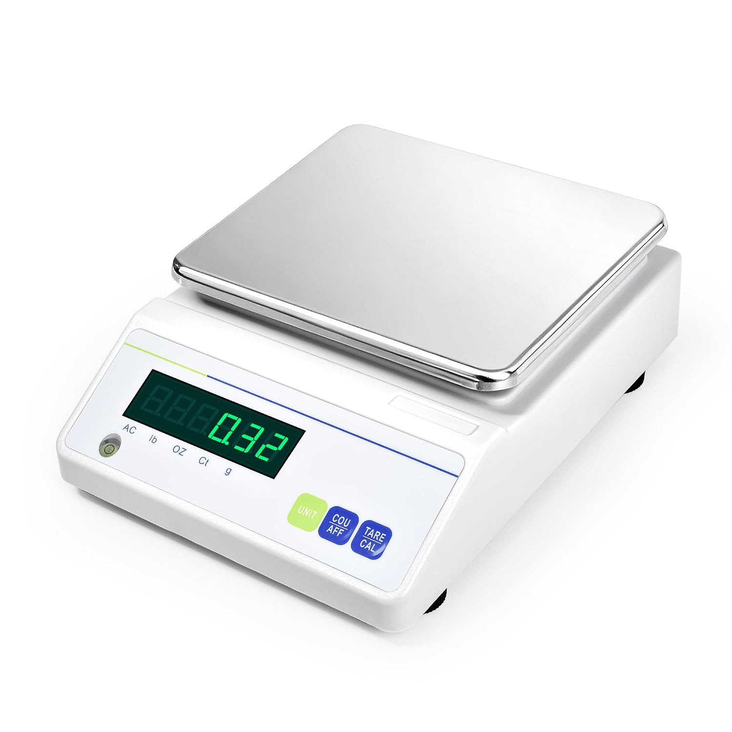 Lab Analytical Balance 1000G X 0.01G with LED Display, High Precision Lab Scale