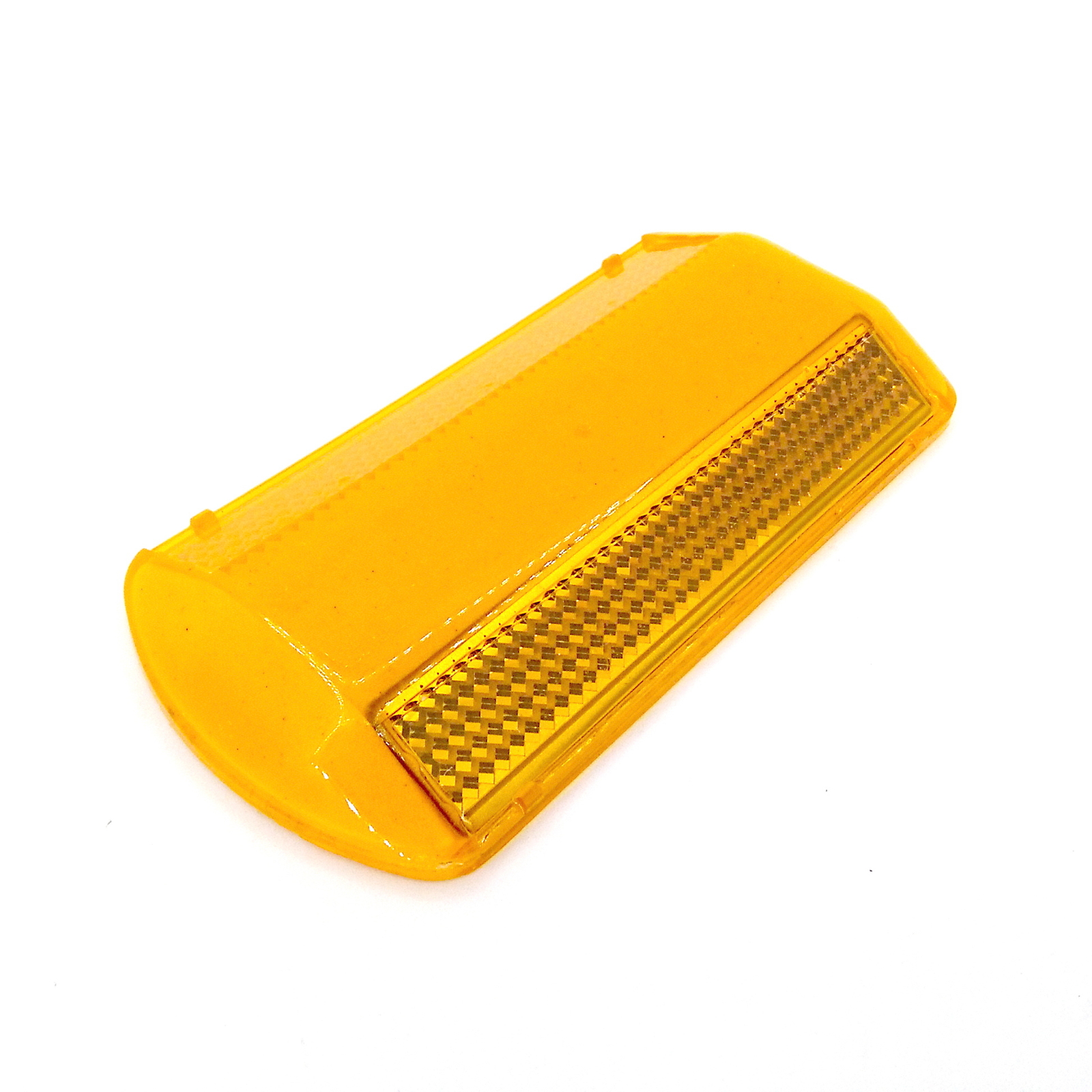 10-Pack NEW Commercial Road Highway Pavement Marker Reflector – One-Side, Yellow