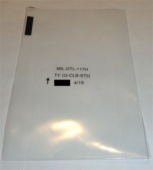 MIL-DTL-117 Type 3 Class B Style 2 Code 31 4″x6″ Bags (100,200,300,400,500,1000)