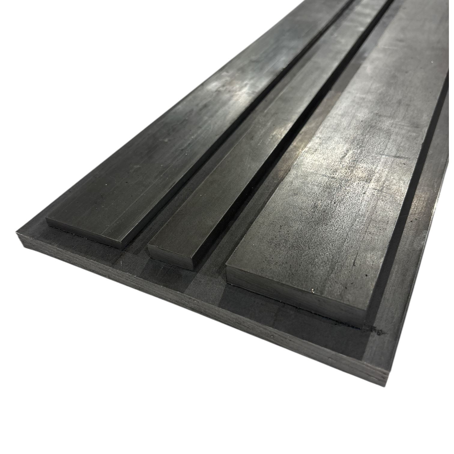 1/2″ x 7/8″ x 33″, 1018 Steel Flat Bar, Cold Finished