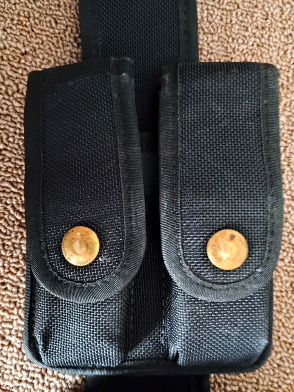 Don Hume Duty Belt Police Tactical Security Utility Nylon With Accessories Cuffs