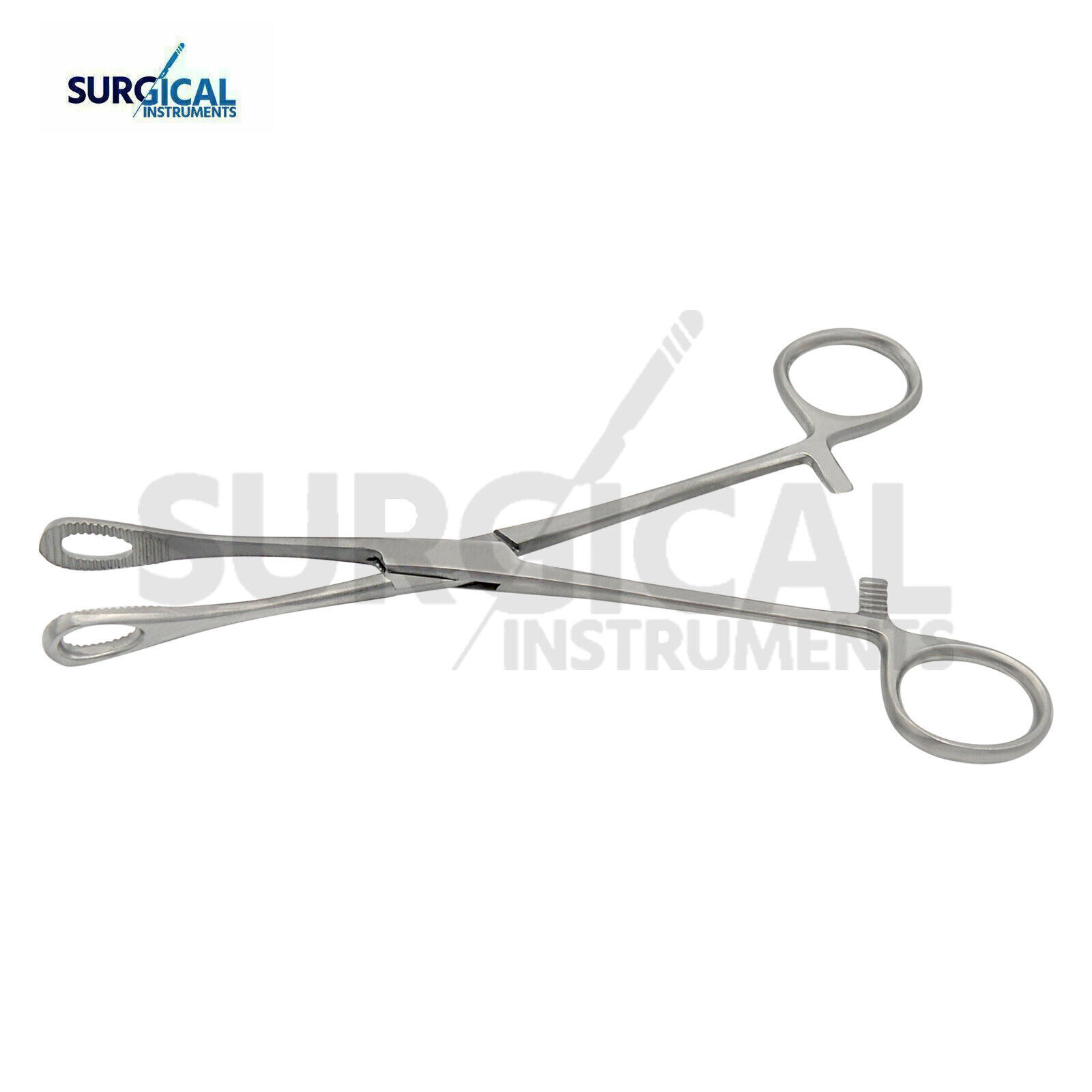 4 Pcs Foerster Sponge Forceps 7″ Serrated Surgical Veterinary German Grade