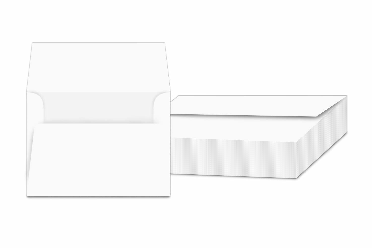 A7 Bright Color Square Flap Invitation Envelopes – 5 1/4 x 7 1/4″ – 250 Per Pack