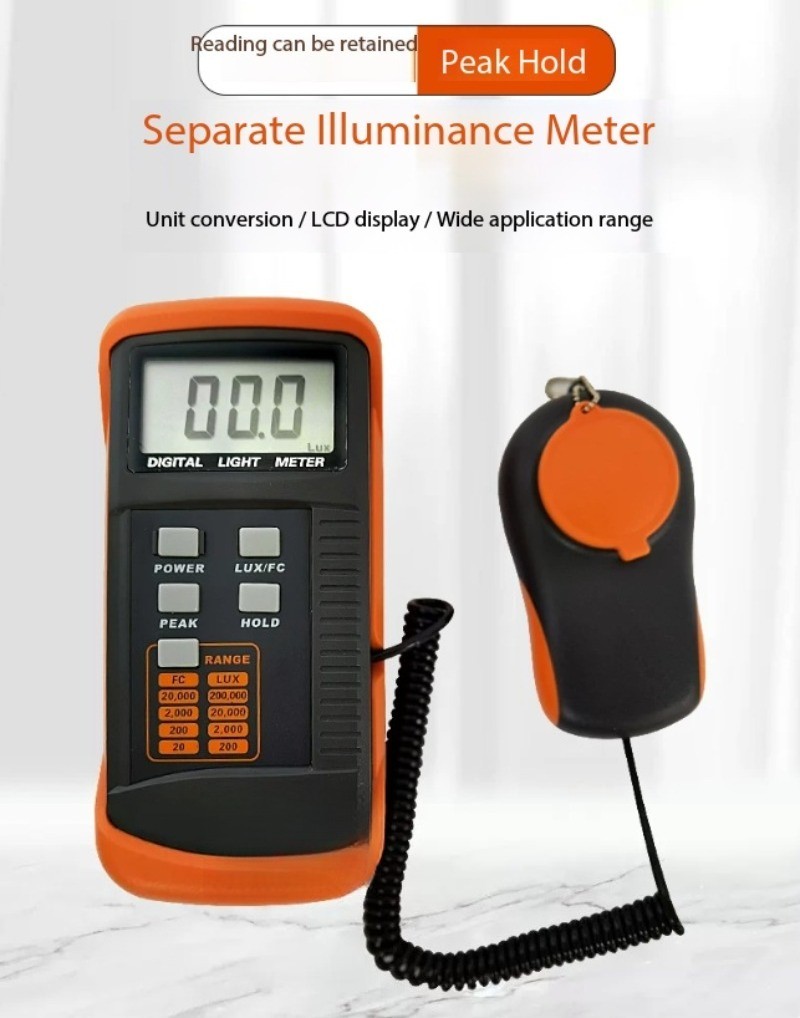 Illuminance Meter, Illuminance Gauge, Photometer, Screen Luminance Meter