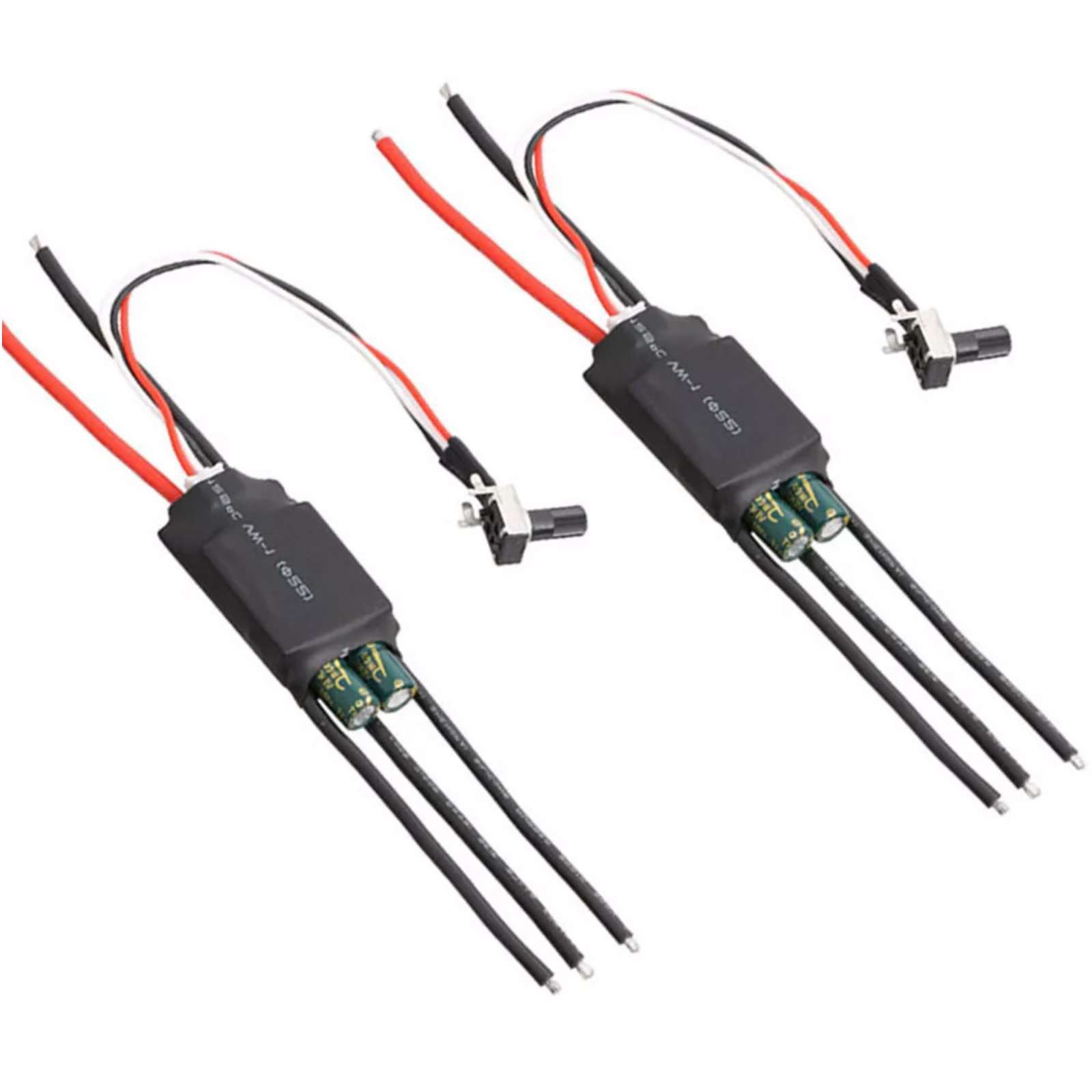 Brushless Motor Driver BLDC ESC Speed Controller 7-24V 200W 2pcs 3-phase