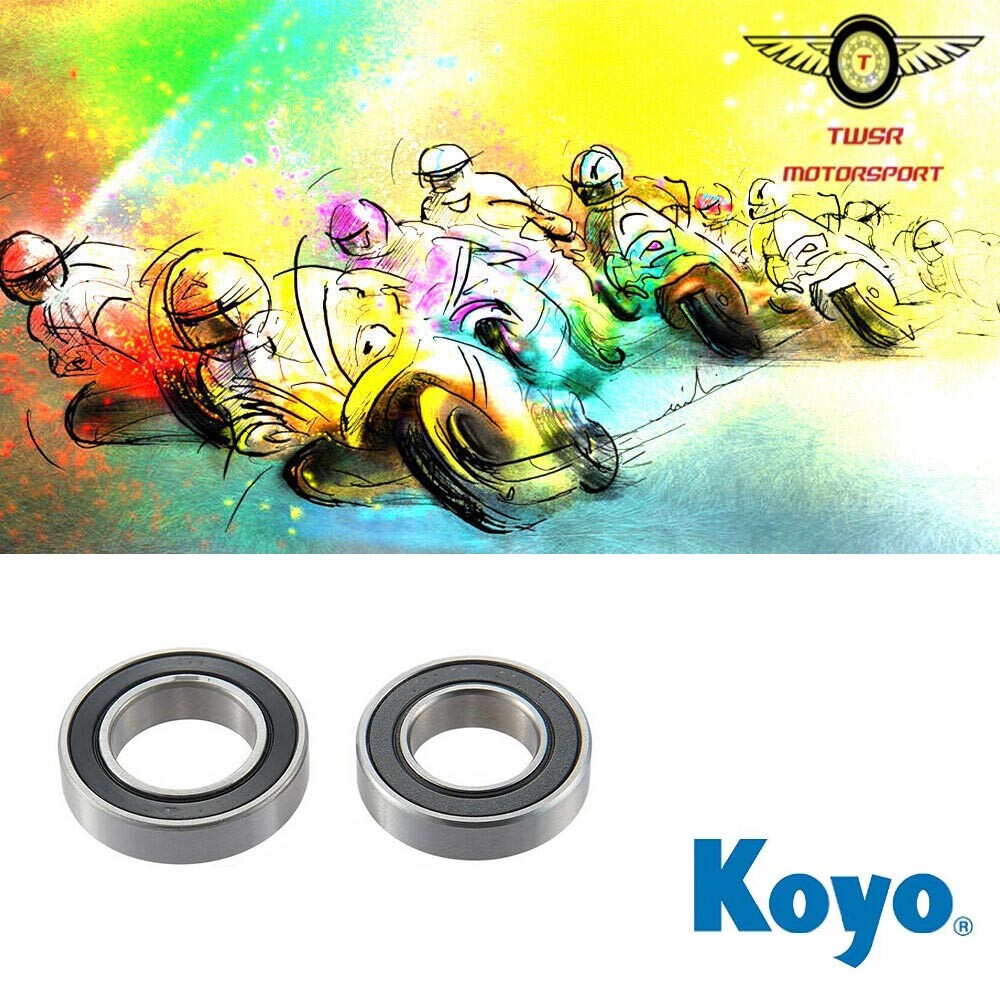 Genuine Koyo Honda VT125 Shadow Front Wheel Bearings Fits All Years