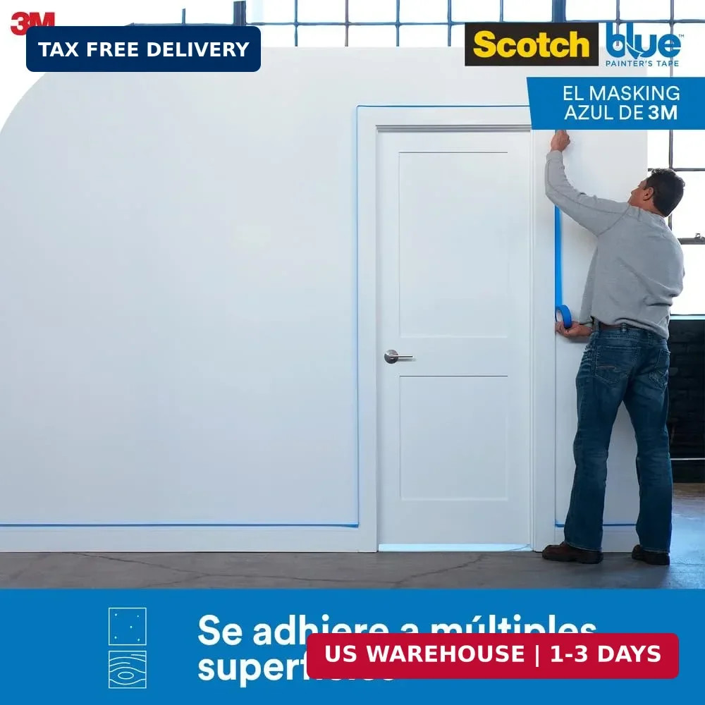 ScotchBlue Original Multi-Surface Painters Tape, 2 Inch Wide (1.88 in. x 60 Yds)