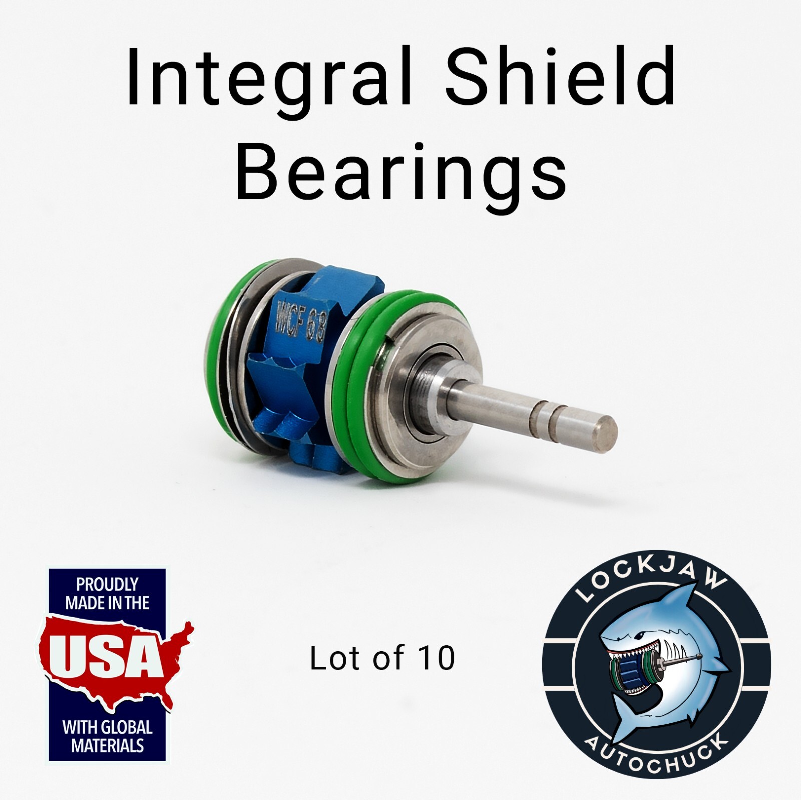 Star 430 SWL Push Button Turbine INTEGRAL SHIELD CERAMIC bearings Lot of 10