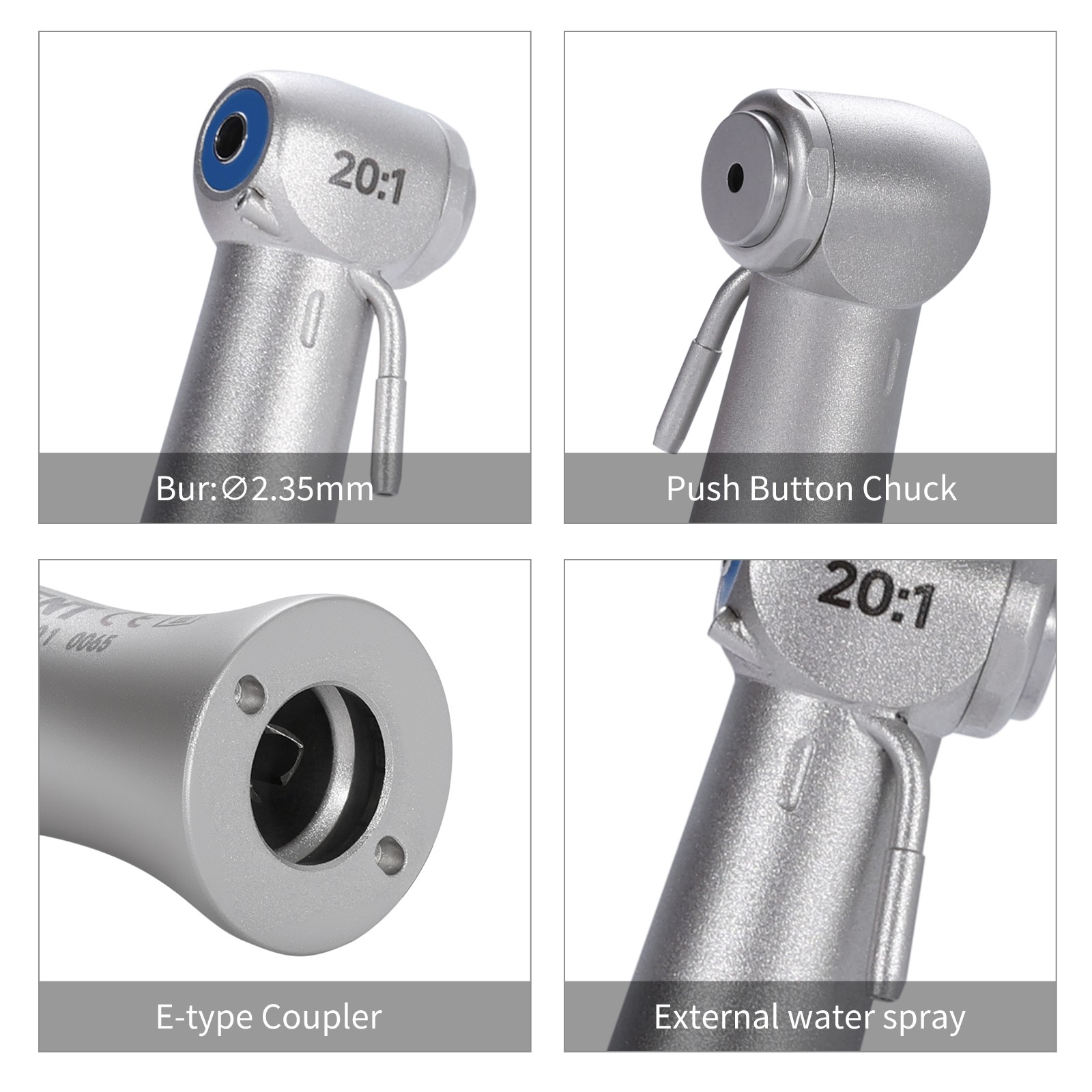 NSK Style SG20 Handpiece Surgical Implant Reduction Non LED 20:1 Dental