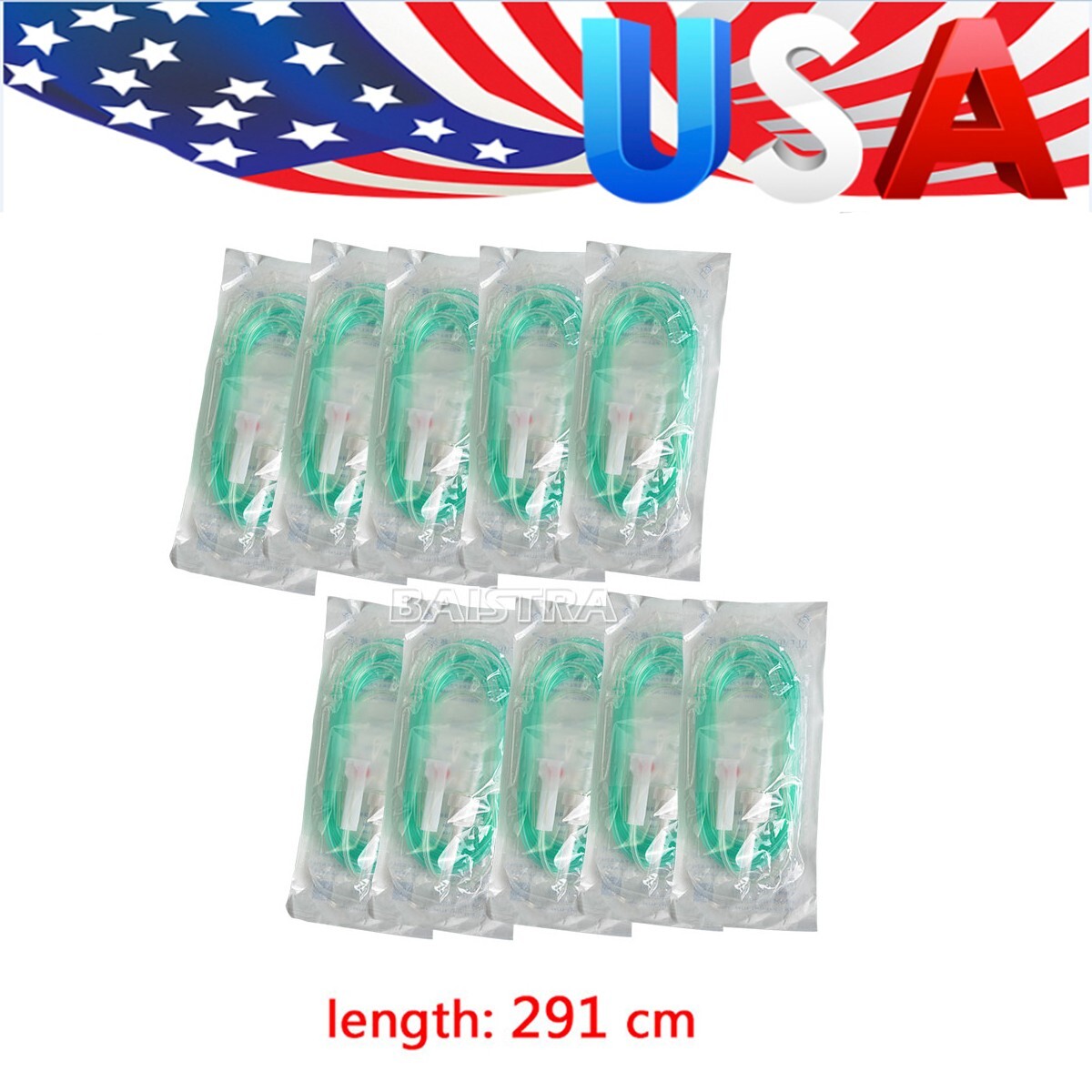 10X Dental Implant Surgery Disposable Irrigation Tubing Tube C Type Fit for WH