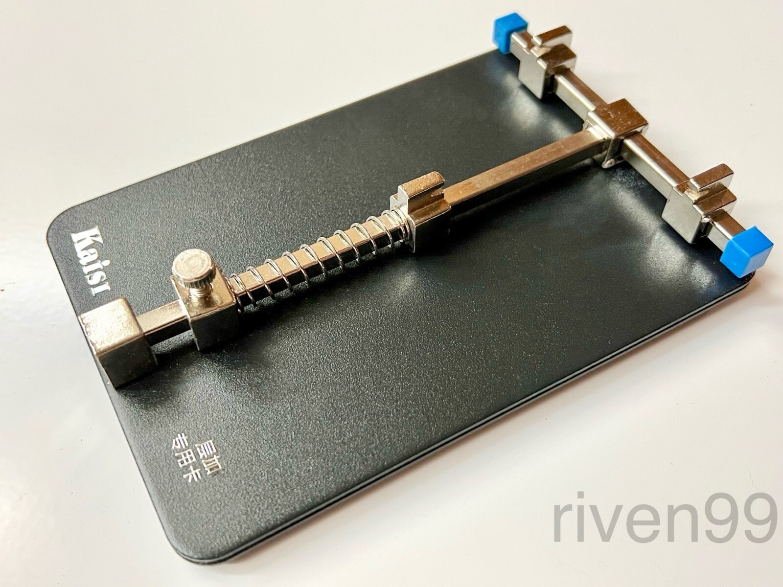 Adafruit Heavy Stainless Steel PCB Circuit Board Holder, Clamp/Fixture/Vise
