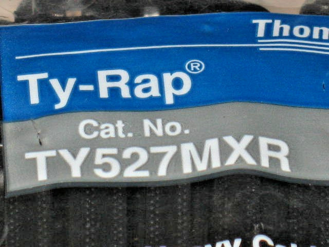 Thomas & Bett Ty-Rap (TY527MXR) Cable Tie Pack of 50 13.4” / 120 lbs
