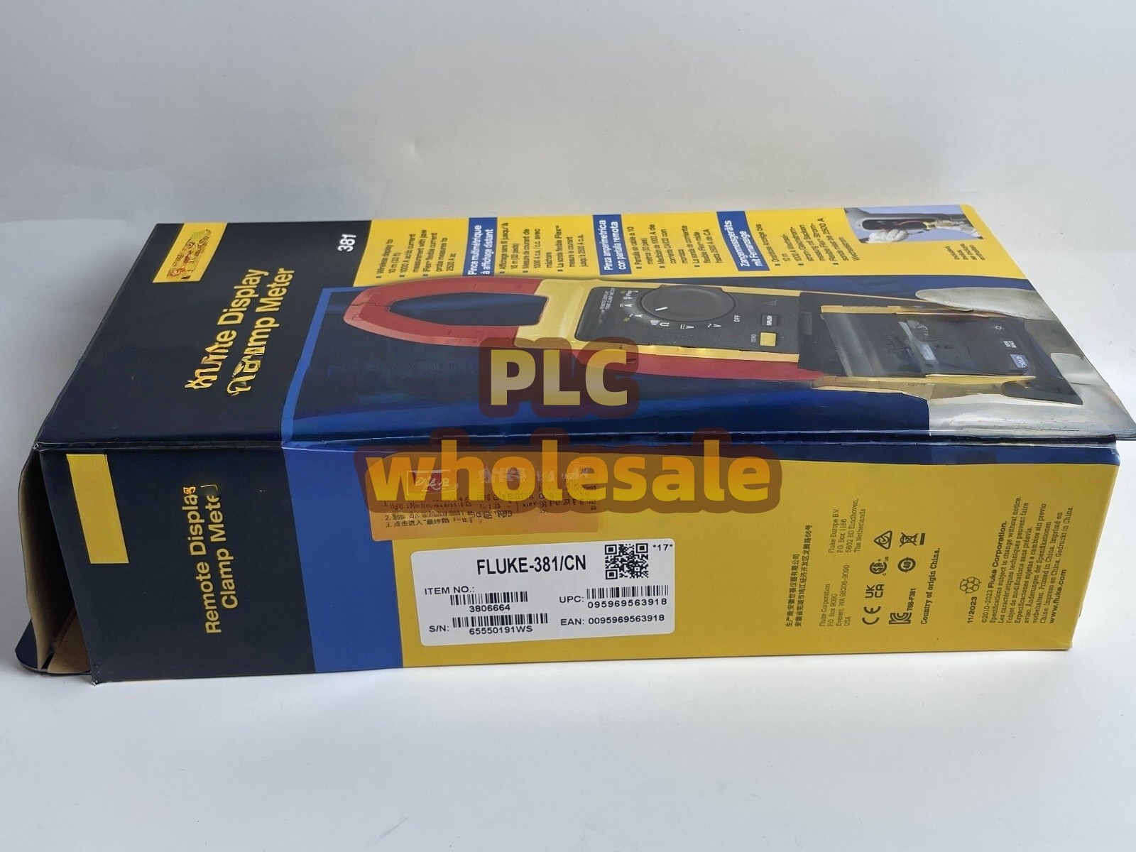 1PCS Fluke 381 Remote Display True RMS AC/DC Clamp Meter with iFlex NEW
