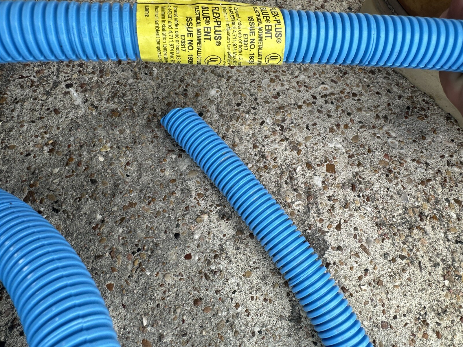 CARLON ELECTRICAL NON-METALLIC FLEXIBLE TUBING PVC CONDUIT 1/2″ 200 FT (Blue)