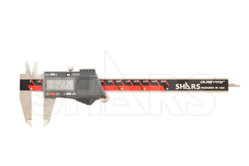SHARS Aventor 6″ /150mm DPS IP54 Electronic Digital Caliper DIN862 .0005″ NEW P]