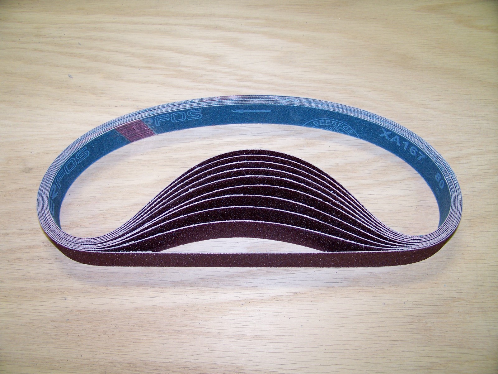 PREMIUM A/O, X-WEIGHT SANDING BELTS 1-1/8″ X 21″, 10 – PACK, 120-GRIT