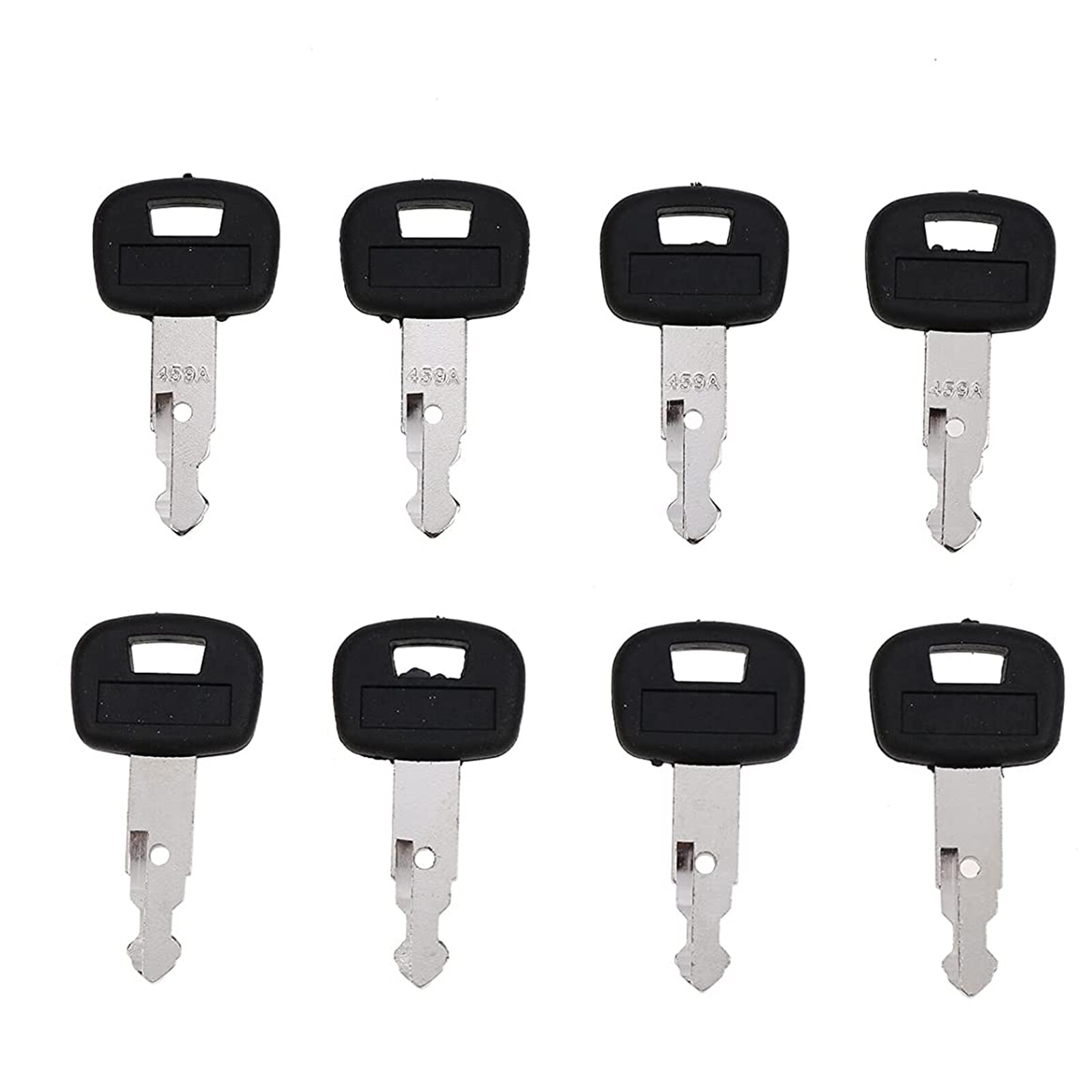 8pcs Ignition Key 459A for Kubota KX018-4 KX033-4 KX040-4 SSV65 SSV65C L39 L45