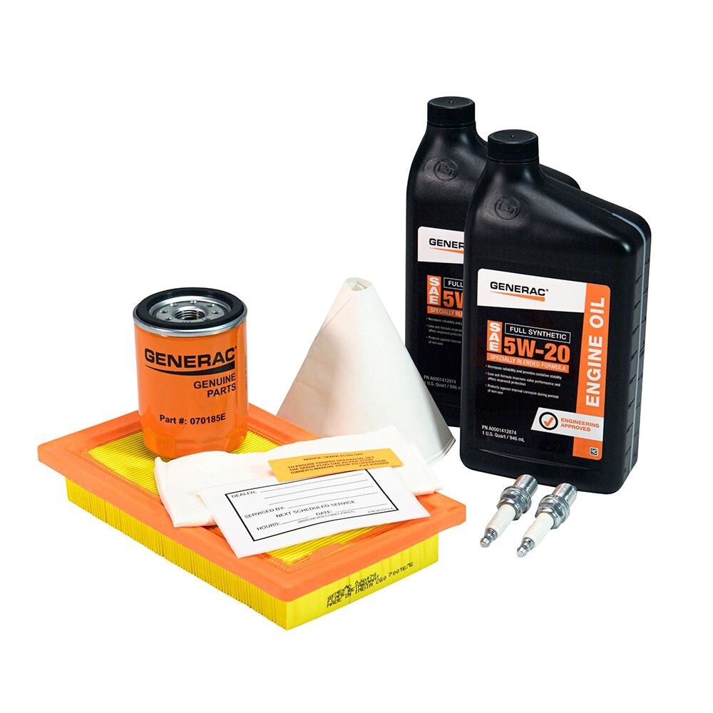 Generac Maintenance Kit 5W-20 Synthetic Oil for 20kW – 26kW Generator 0J93230SSM