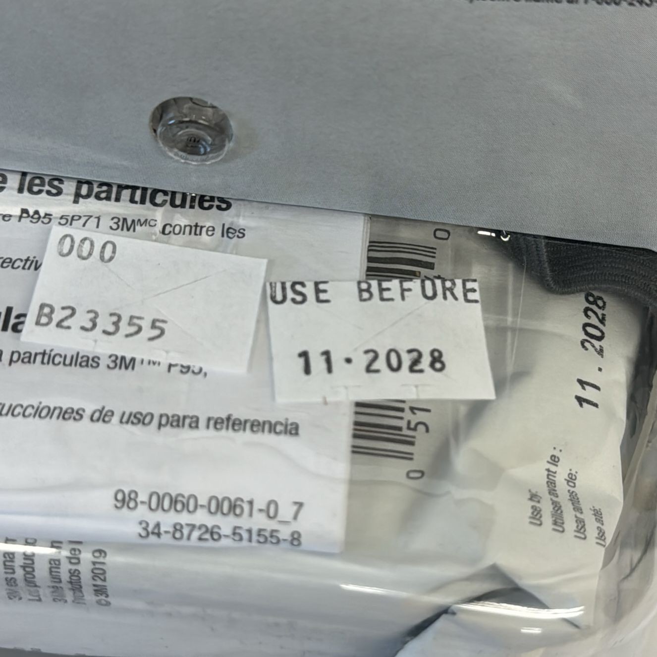 3M Performance Respirator Small A1P2, 6211P1 Paint Project Exp11/2028 NEW